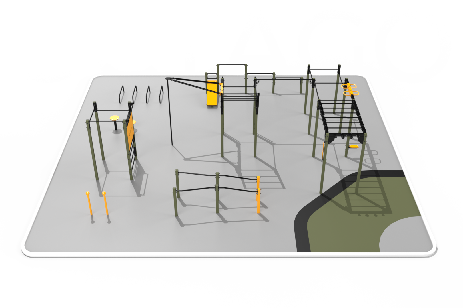 STREET WORKOUT ZOSTAVA WO 8 - Thumbnail 2