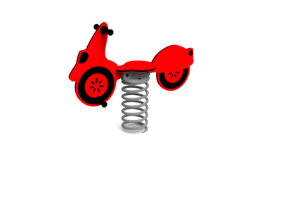 PRUŽINOVÁ HOJDAČKA MOTORKA