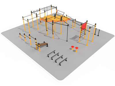 STREET WORKOUT ZOSTAVA GO 8