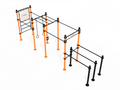 STREET WORKOUT KONŠTRUKCIA S2