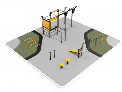 STREET WORKOUT ZOSTAVA WO 3